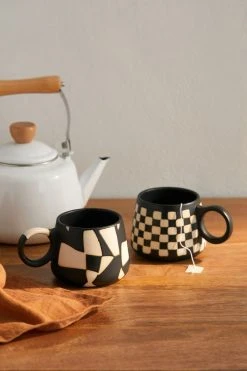 Best Sale ❤️ Ziggy Mug Checkerboard 🎁