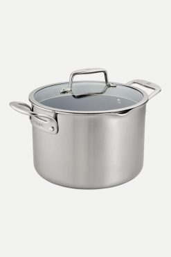 Brand new ???? ZWILLING Clad CFX 8-qt Stainless Steel Ceramic Nonstick Stock Pot Stainless Steel ????