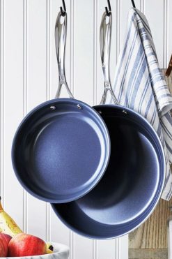 Buy ???? ZWILLING Clad CFX 2-pc Stainless Steel Ceramic Nonstick Fry Pan Set Stainless Steel ????