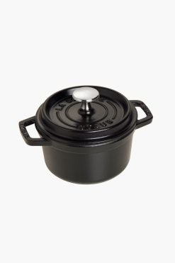 Cheapest ???? Staub Cast Iron 0.75-qt Round Cocotte Matte Black ????