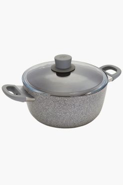 Cheapest ???? Ballarini Parma Plus 4.9-qt Aluminum Nonstick Dutch Oven With Lid Grey ????