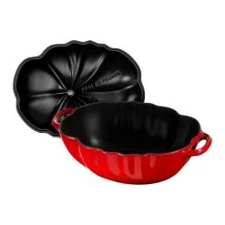 Flash Sale 🔥 Staub Cast Iron 3-qt Tomato Cocotte Cherry 🎉 -MagicLinen Shop unnamed file 1092