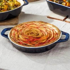 Top 10 🌟 Staub Ceramic 9-inch Pie Dish Dark Blue 👏 -MagicLinen Shop unnamed file 1106