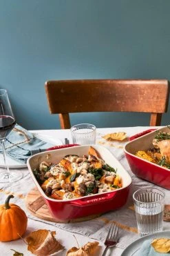 Outlet 🔥 Staub Ceramic 10.5-inch X 7.5-inch Rectangular Baking Dish Cherry 😍 -MagicLinen Shop unnamed file 1115