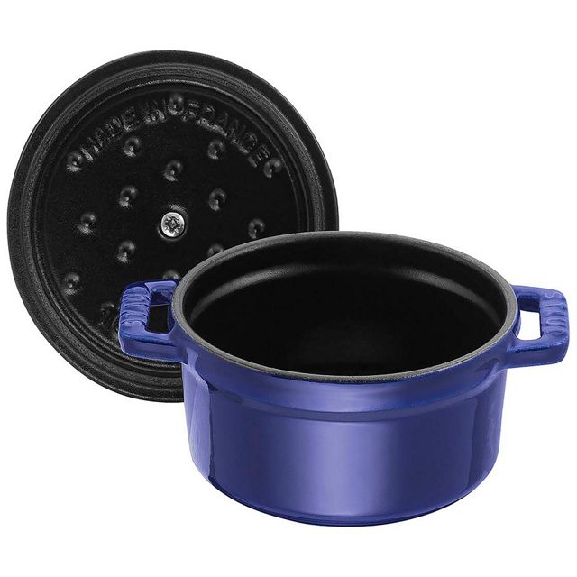 Staub Cast Iron 0.25-qt Mini Round Cocotte Budget ✔️ Staub Cast Iron 0.25-qt Mini Round Cocotte Dark Blue ???? -MagicLinen Shop unnamed file 1138