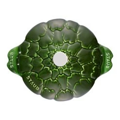 Coupon 🛒 Staub Cast Iron 3-qt Artichoke Cocotte - Basil Basil 🌟 -MagicLinen Shop unnamed file 1151