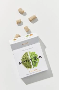 Flash Sale 🤩 Simply Gum Juiced Chewing Gum Awaken Caffeine 🥰