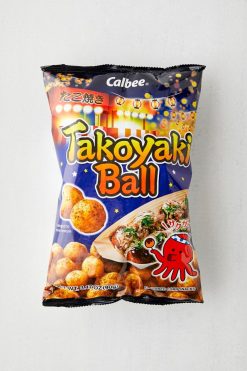 Best Sale ???? Calbee Takoyaki Ball Corn Chip Snack Blue ❤️