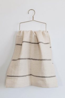Flash Sale ???? Connected Goods Izzy Stripe Hand Towel Grey ????