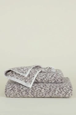 Promo ⭐ Hawkins New York Cotton Space Dye Towel Light Grey 🎉 -MagicLinen Shop unnamed file 1253