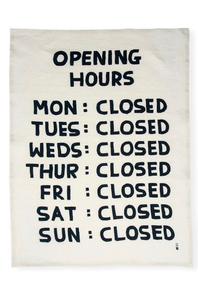 Third Drawer Down Opening Hours Tea Towel x David Shrigley Budget ???? Third Drawer Down Opening Hours Tea Towel X David Shrigley Black + White ⌛ -MagicLinen Shop unnamed file 1279