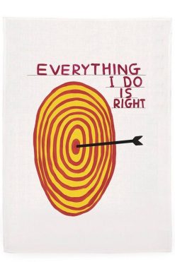 Budget ❤️ Third Drawer Down Everything I Do Is Right Tea Towel X David Shrigley Multi ✨