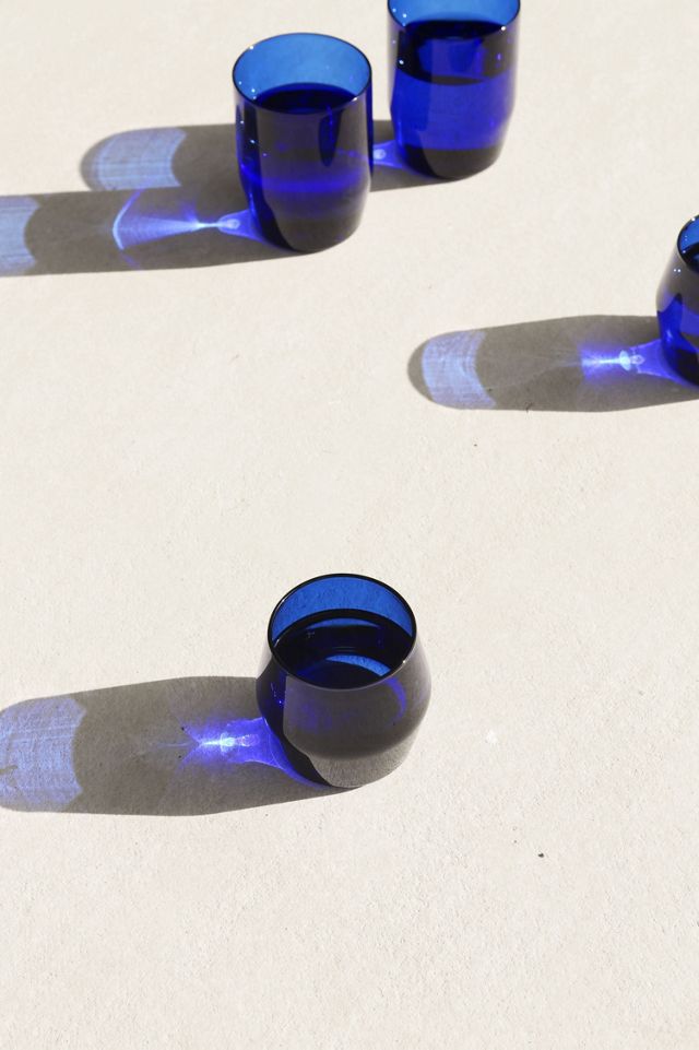 Budget ❤️ Yield Century Drinking Glasses - Boxed Set Of 2 Cobalt ???? 2 Budget ❤️ Yield Century Drinking Glasses - Boxed Set Of 2 Cobalt ???? - Image 2