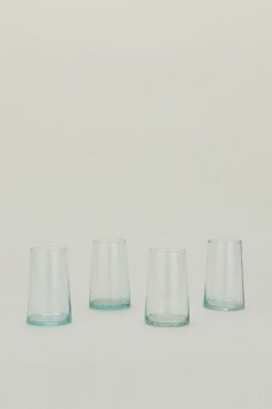 Best Sale ???? Hawkins New York Recycled Glass Cup Set Of 4 Sky ???? -MagicLinen Shop unnamed file 176