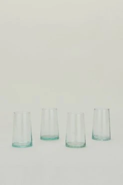 Best Sale 🔥 Hawkins New York Recycled Glass Cup Set Of 4 Sky 😉 -MagicLinen Shop unnamed file 176