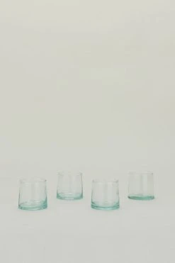 Best Sale 🔥 Hawkins New York Recycled Glass Cup Set Of 4 Sky 😉 -MagicLinen Shop unnamed file 177