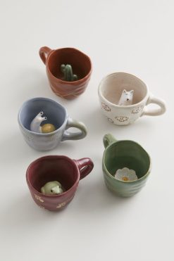 New ???? Peekaboo Ceramic 12 Oz Mug Snail ????