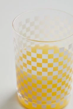 Buy ❤️ Frankie Patterned Juice Glass White 🔥 -MagicLinen Shop unnamed file 2