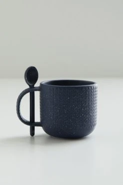 Deals ๐ United By Blue Stoneware Spoon & Mug Set Navy ๐