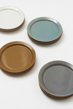 Outlet 🔔 Departo Ceramic Large Plate Slate Gray 🥰