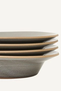 Hot Sale 🔥 Departo Ceramic Low Bowl Slate Gray 😉 -MagicLinen Shop unnamed file 308