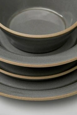 Hot Sale 🔥 Departo Ceramic Low Bowl Slate Gray 😉 -MagicLinen Shop unnamed file 309