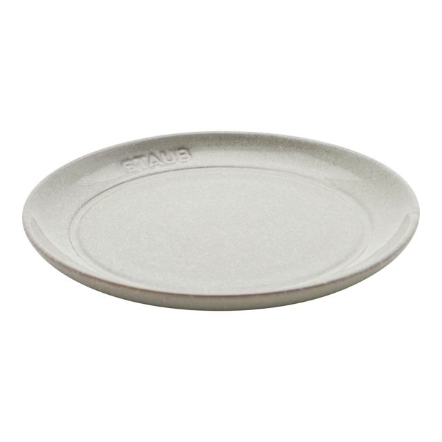 Staub Ceramic Dinnerware 4-piece 6-inch Stoneware Appetizer Plate Set Best Sale ???? Staub Ceramic Dinnerware 4-piece 6-inch Stoneware Appetizer Plate Set White Truffle ???? -MagicLinen Shop unnamed file 320