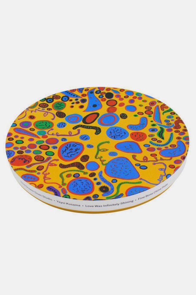 Third Drawer Down Love Was Infinitely Shining Ceramic Plate x Yayoi Kusama Hot Sale ???? Third Drawer Down Love Was Infinitely Shining Ceramic Plate X Yayoi Kusama Multi ???? -MagicLinen Shop unnamed file 338