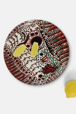 Cheapest ๐ฅฐ Third Drawer Down ๐ฉ Women Wait For Love, But Men Always Walk Away Ceramic Plate X Yayoi Kusama Multi ๐ฏ