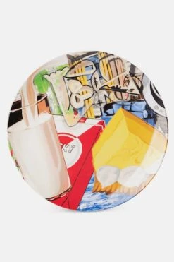 Outlet ⌛ Third Drawer Down Yellow Fellow Plate X David Salle Multi ⭐