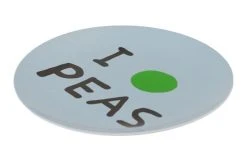 Cheap ✔️ Third Drawer Down I PEAS Melamine Plate X David Shrigley Multi ✨ -MagicLinen Shop unnamed file 349