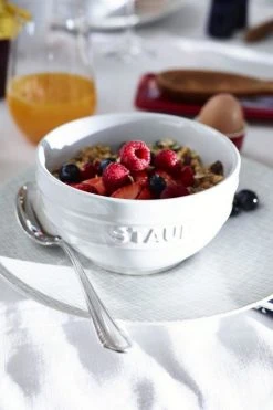 Promo 👏 Staub Ceramic 6.5-inch Large Universal Bowl White 🤩 -MagicLinen Shop unnamed file 352