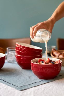 Best reviews of ???? Staub Ceramic 2-pc Large Universal Bowl Set Cherry ???? -MagicLinen Shop unnamed file 359