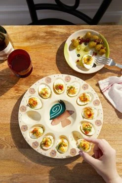 Flash Sale 😍 Phoebe Deviled Egg Serving Plate Neutral Multi ✨