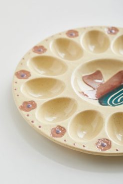 Flash Sale ???? Phoebe Deviled Egg Serving Plate Neutral Multi ✨ -MagicLinen Shop unnamed file 393