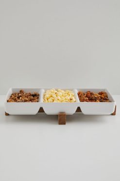 Wholesale ???? Bamboo 3-Piece Serving Tray White ❤️ -MagicLinen Shop unnamed file 414