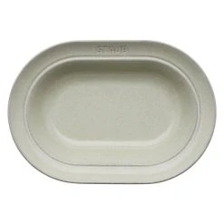 Discount 🥰 Staub Ceramic Dinnerware 10-inch Oval Stoneware Serving Dish White Truffle ✔️ 7 Discount 🥰 Staub Ceramic Dinnerware 10-inch Oval Stoneware Serving Dish White Truffle ✔️ -MagicLinen Shop unnamed file 450