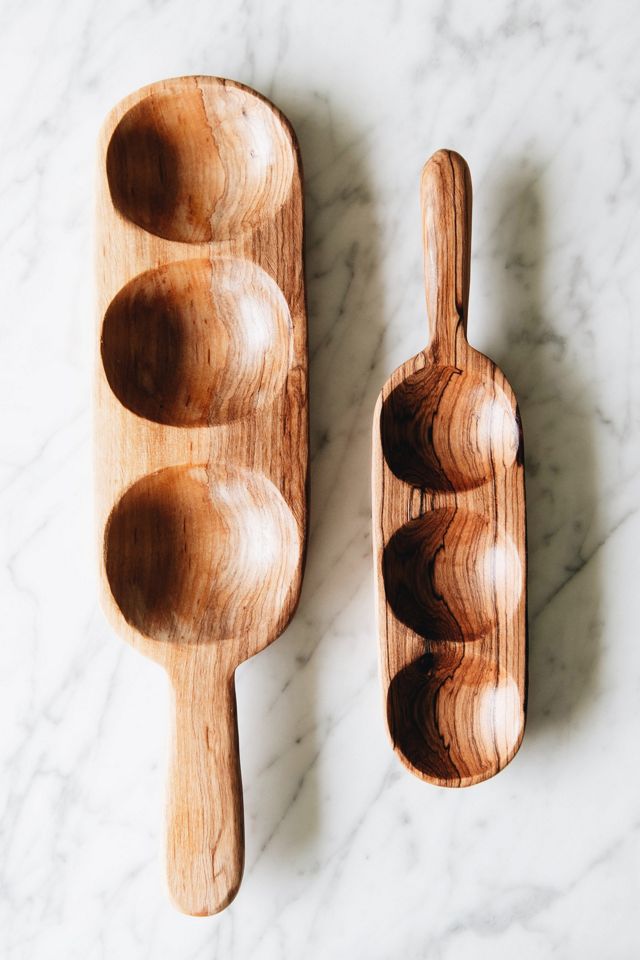 Connected Goods Triple Well Serving Trays Cheapest ???? Connected Goods Triple Well Serving Trays Neutral ✔️ -MagicLinen Shop unnamed file 451