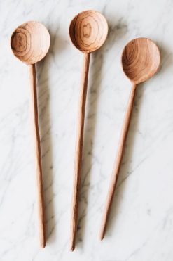 Budget ???? Connected Goods Round Wooden Spoon Brown ????