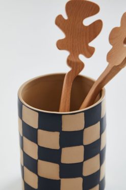 Best reviews of ???? Check Utensil Holder Black + White ✔️ -MagicLinen Shop unnamed file 473