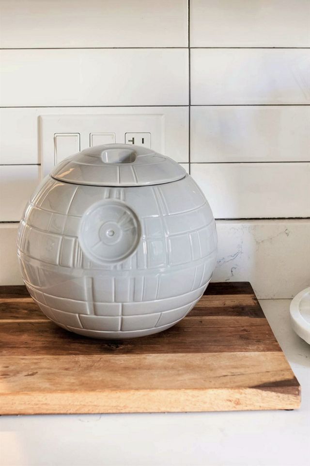 Star Wars Death Star Ceramic Cookie Jar Container Wholesale ???? Star Wars Death Star Ceramic Cookie Jar Container Grey ???? -MagicLinen Shop unnamed file 482