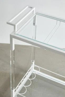 Best Sale 😀 Zion Acrylic Storage Cart Clear 👏 -MagicLinen Shop unnamed file 497