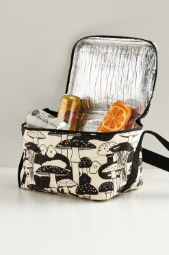 Wholesale ⌛ BAGGU Puffy Cooler Bag Black + White ????