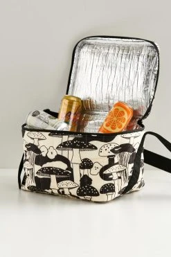 Wholesale ⌛ BAGGU Puffy Cooler Bag Black + White 😀