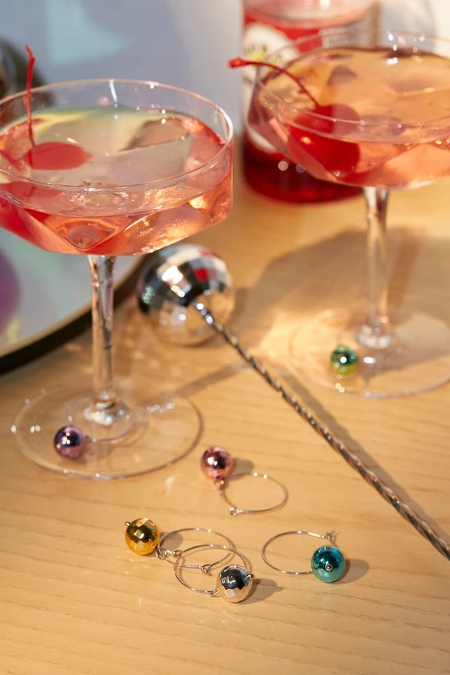 Wholesale ๐งจ Disco Ball Drink Charm Set Multi โจ 1 Wholesale ๐งจ Disco Ball Drink Charm Set Multi โจ