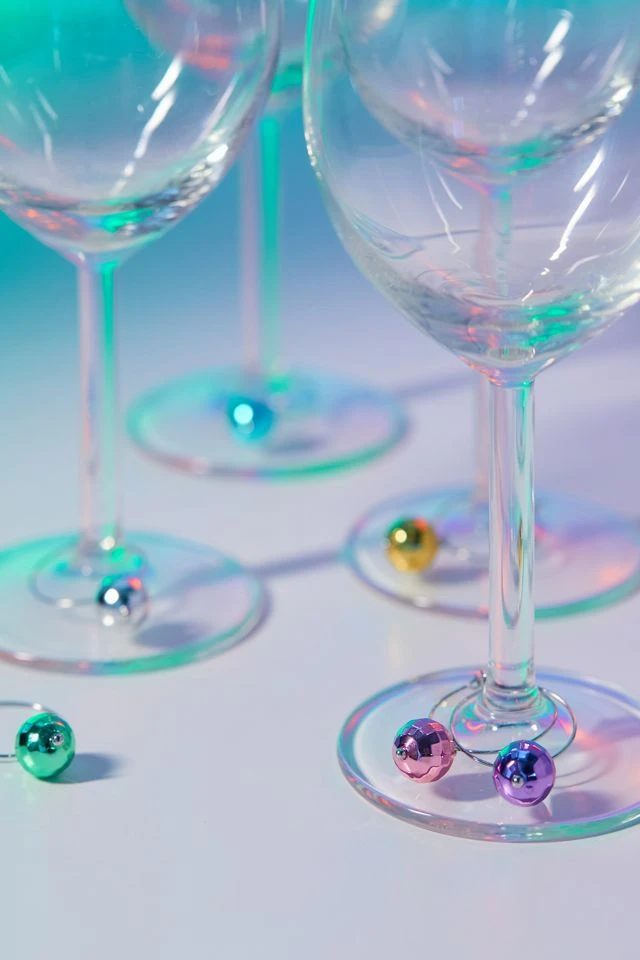 Wholesale ๐งจ Disco Ball Drink Charm Set Multi โจ 2 Wholesale ๐งจ Disco Ball Drink Charm Set Multi โจ - Image 2