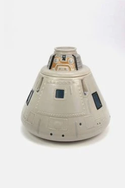 Brand new ✨ NASA Apollo Capsule Ceramic Cookie Jar Grey ⭐