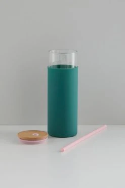 Outlet 👏 DesignWorks Glass Tumbler Green 😉 -MagicLinen Shop unnamed file 54