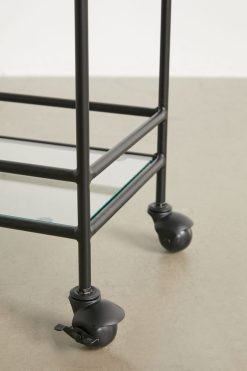 Cheap ???? Squiggle Bar Cart Black Multi ???? -MagicLinen Shop unnamed file 553