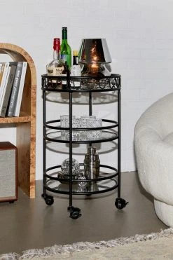 Buy 💯 Squiggle Bar Cart Black Multi 🎁